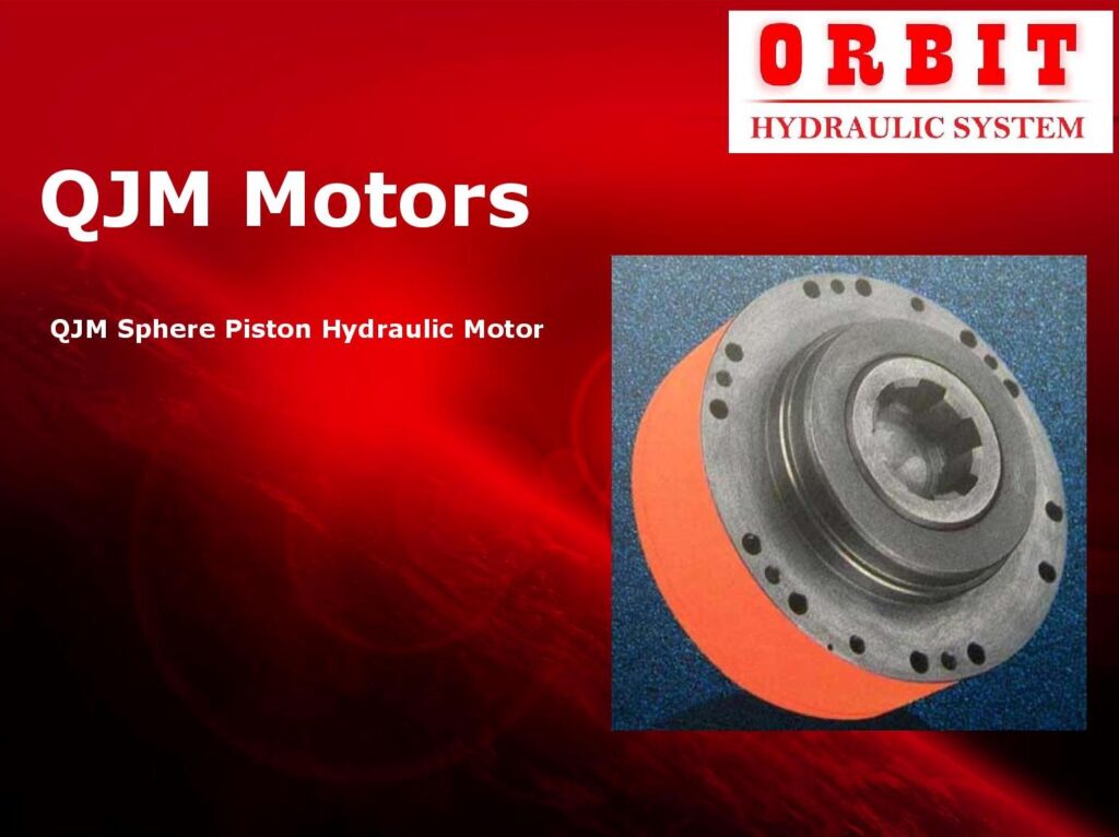 QJM Sphere Piston Hydraulic Motor-India